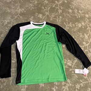 New Boys Long Sleeve Puma Shirt